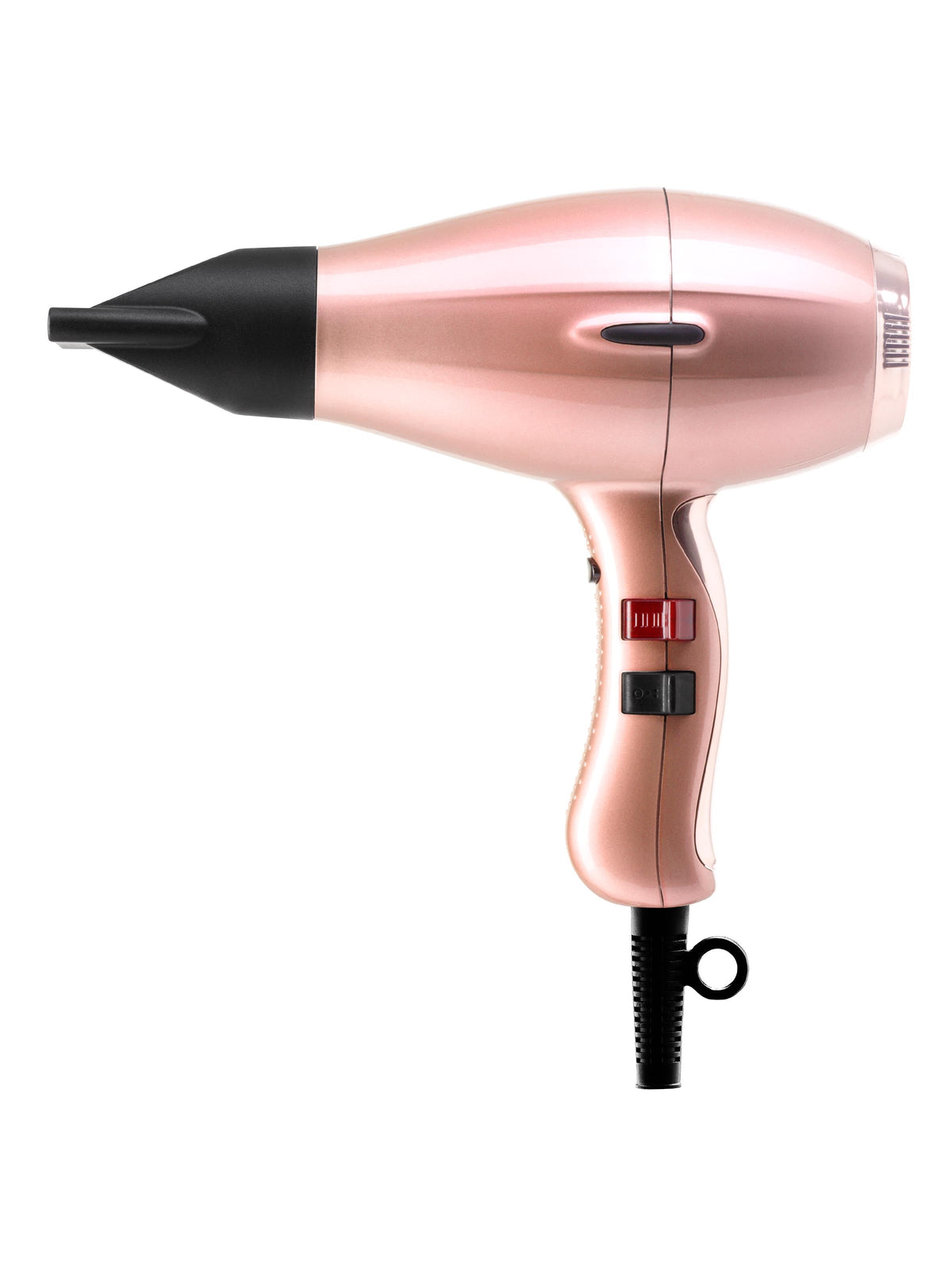Elchim 3900 Healthy Ionic hair dryer, Venetian Rose Gold, side view