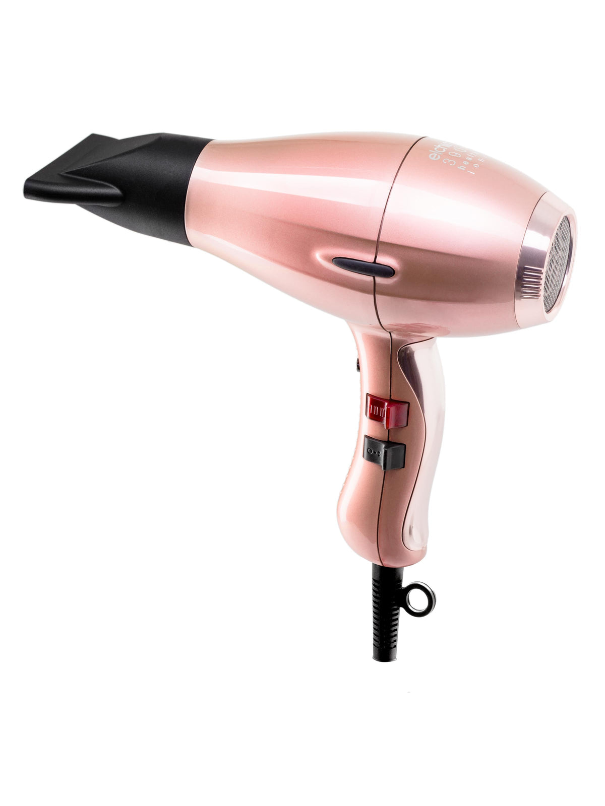 Elchim 3900 Healthy Ionic hair dryer, Venetian Rose Gold, three-quarter view