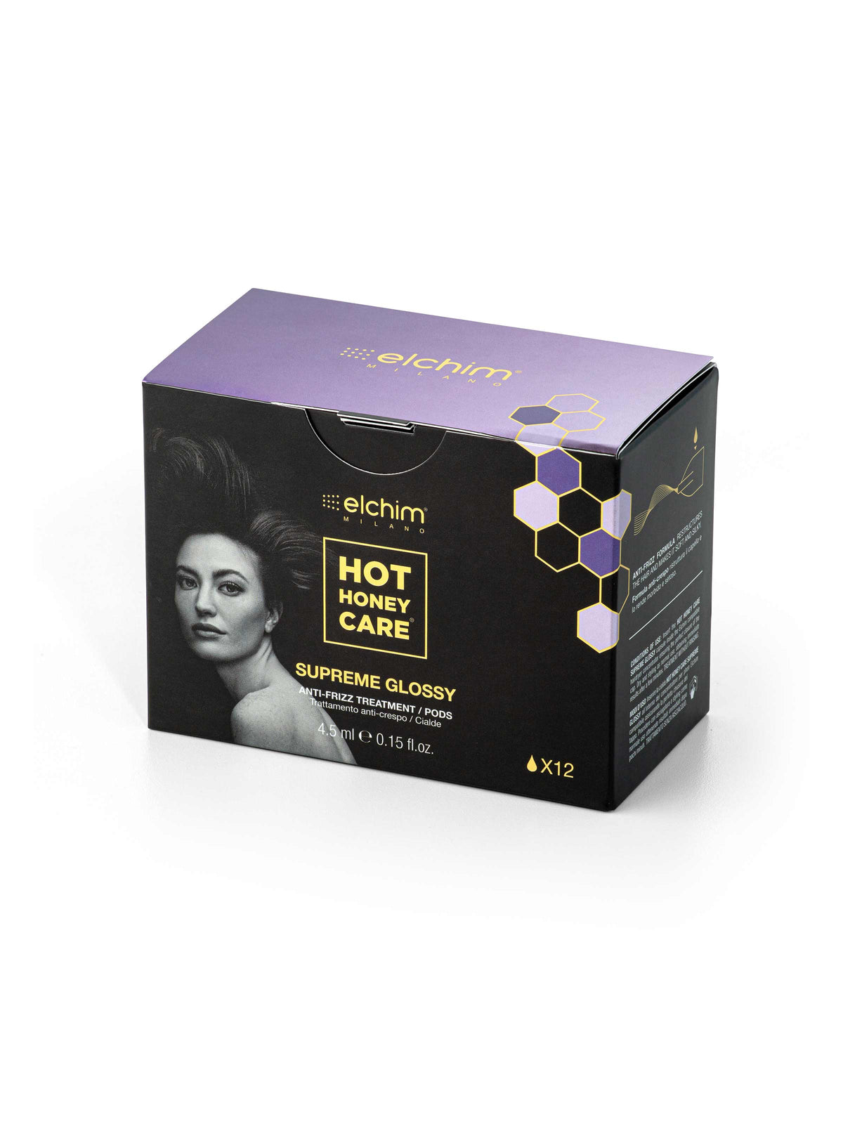 Elchim Hot Honey Care Supreme Glossy pods, box