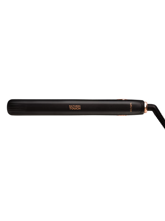 Elchim Natures Touch flat iron, closed, side view