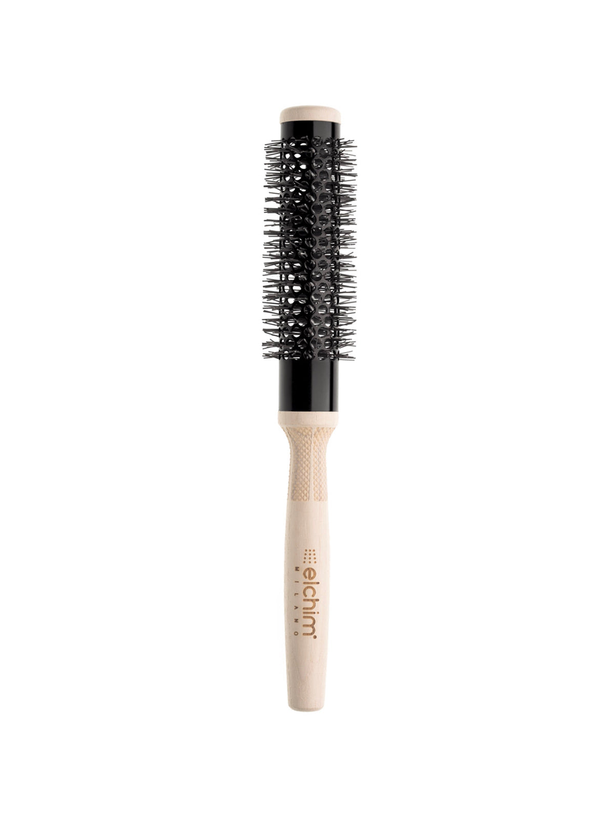 Elchim wooden thermal round brush, 24 mm, upright