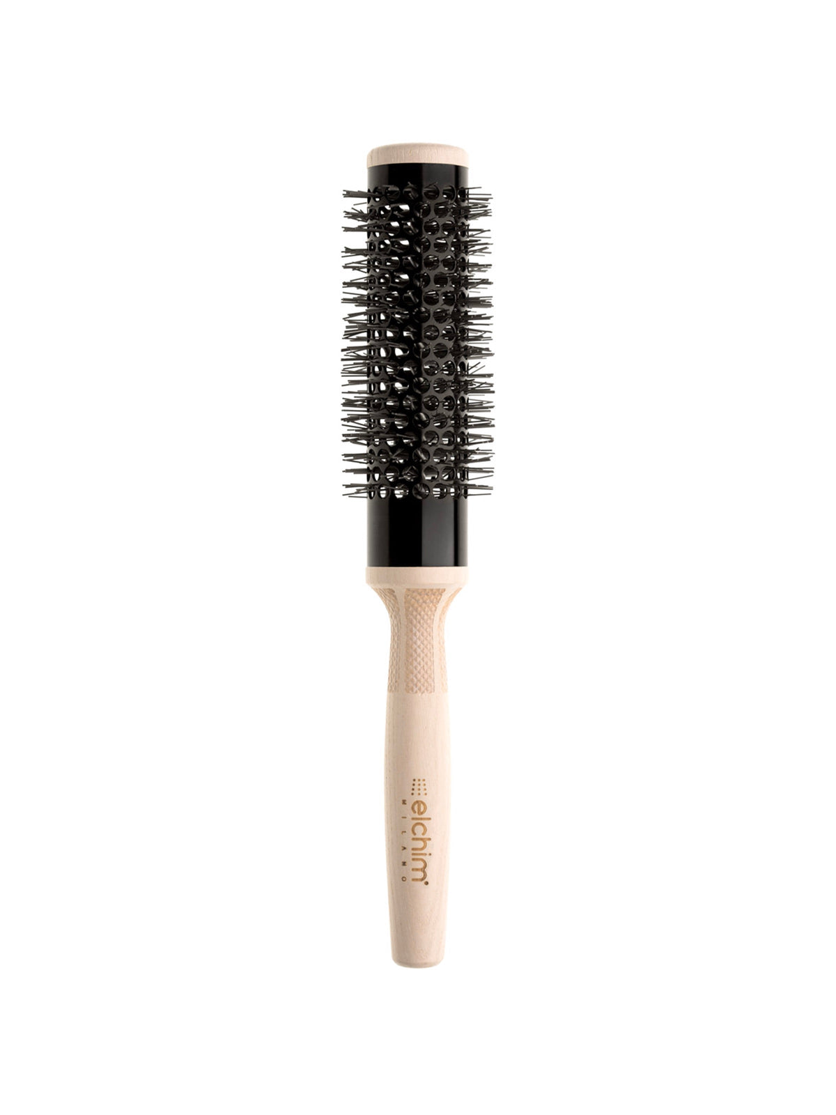 Elchim wooden thermal round brush, 30 mm, upright