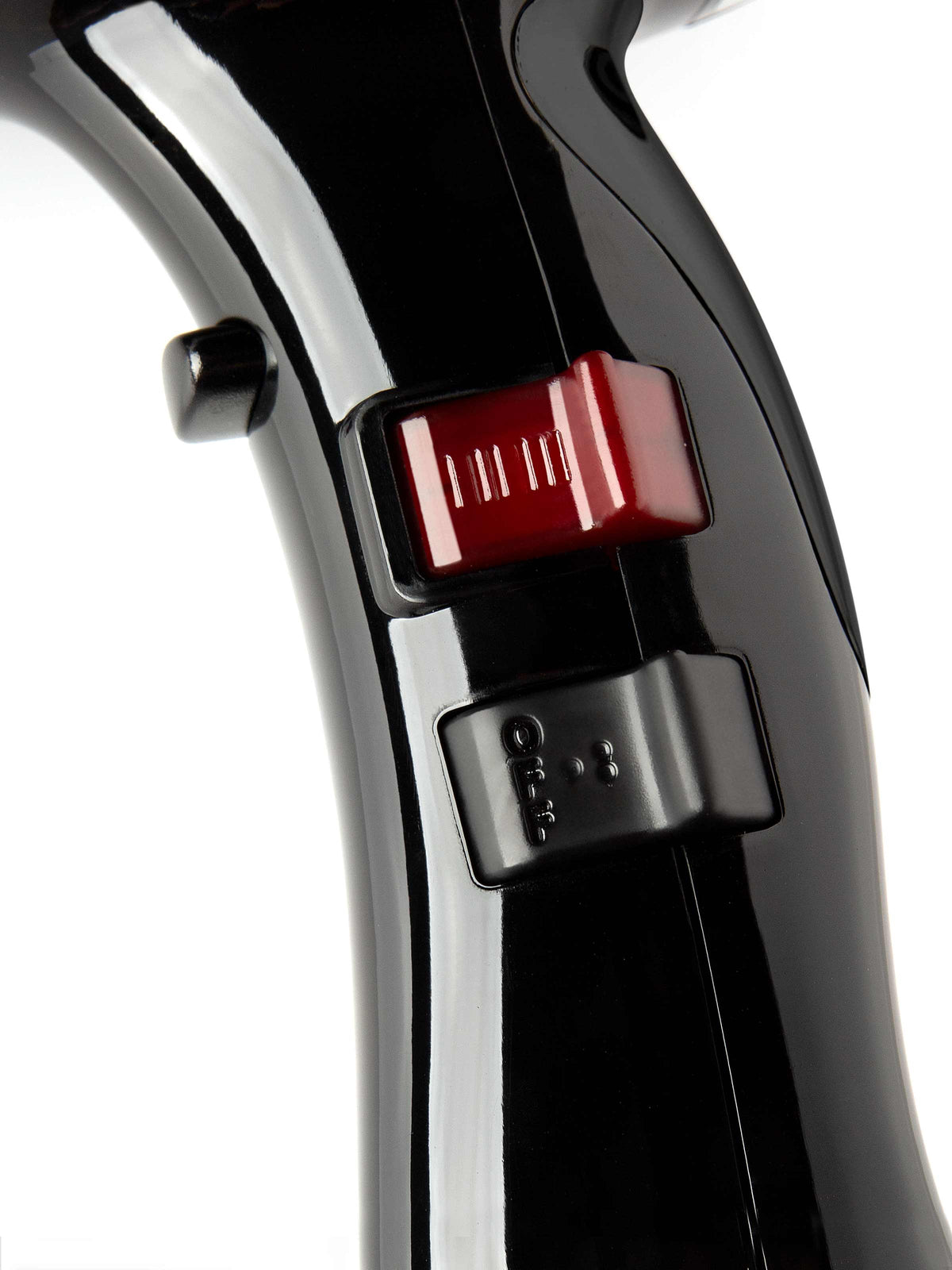 Elchim Xlite Plus hair dryer, black, handle buttons