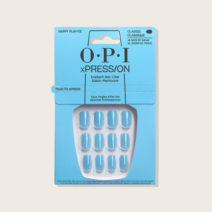 OPI xPRESS/ON Reusable Press-On Nail Happy Play-ce AN043S