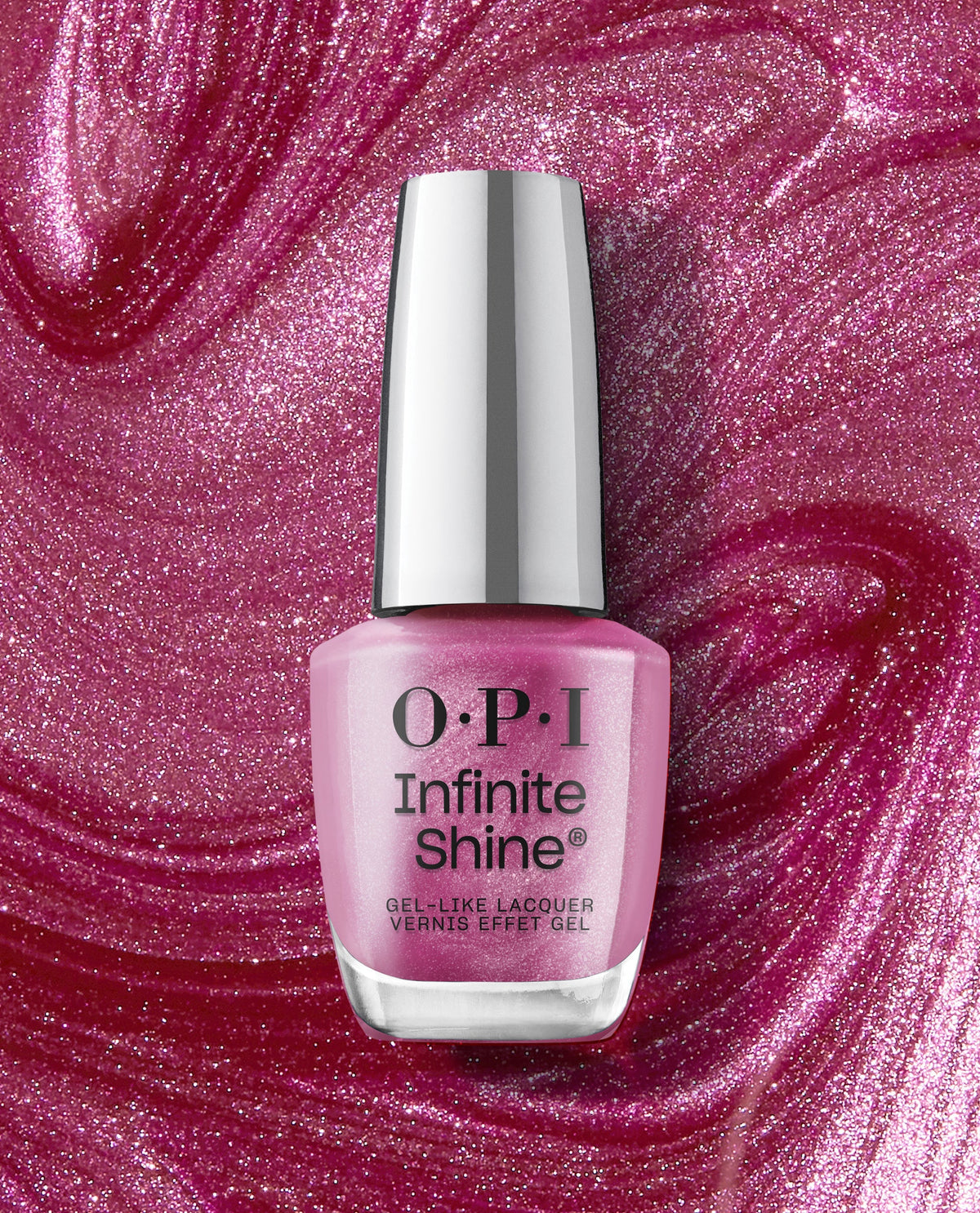 OPI Infinite Shine — Lip Pink Battle, official OPI product image