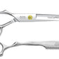 Olivia Garden FineCutPRO Shear & Razor Case Deal — 6.5" / Left-handed, plain white background