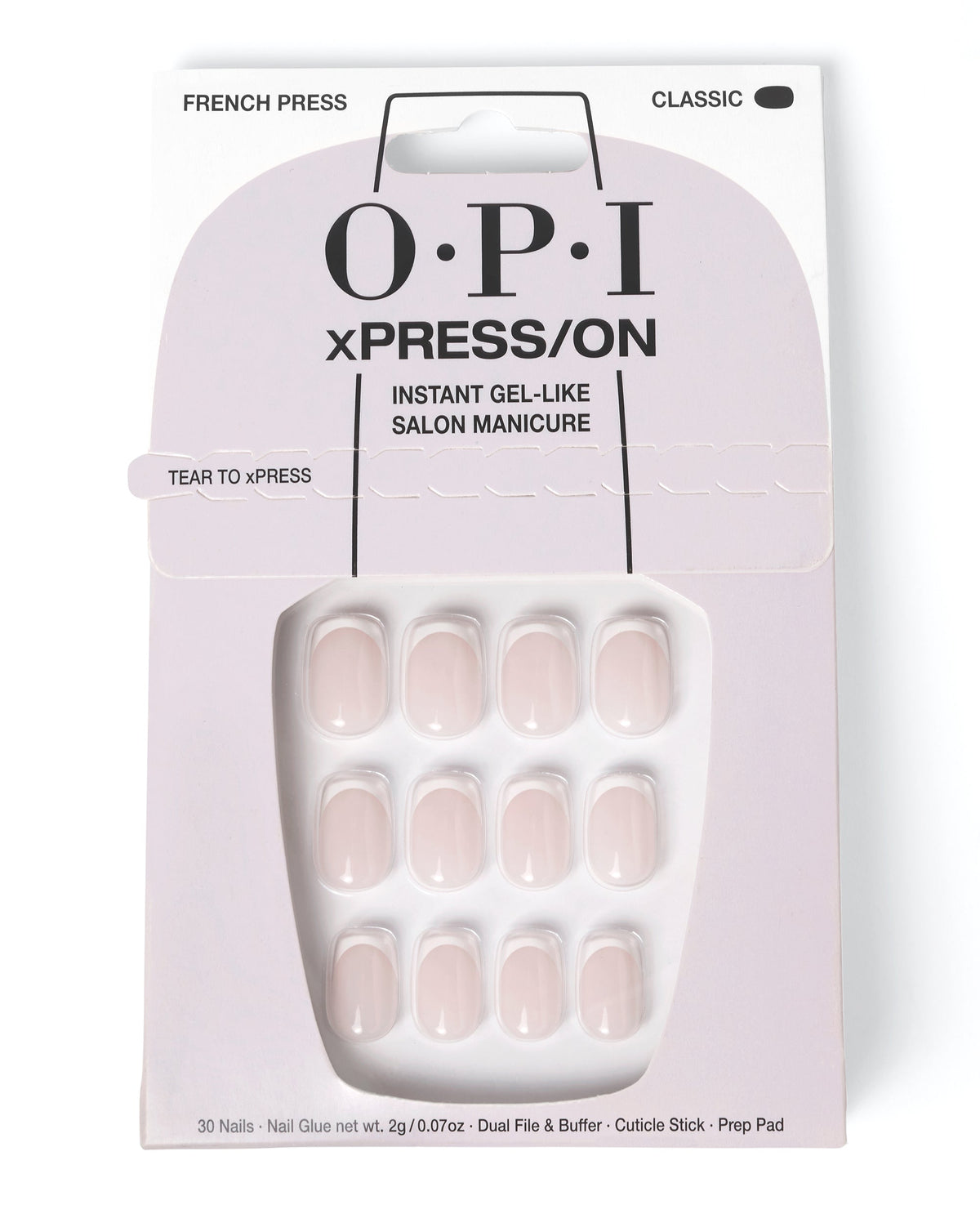 OPI xPRESS/ON — French Press, official OPI product image