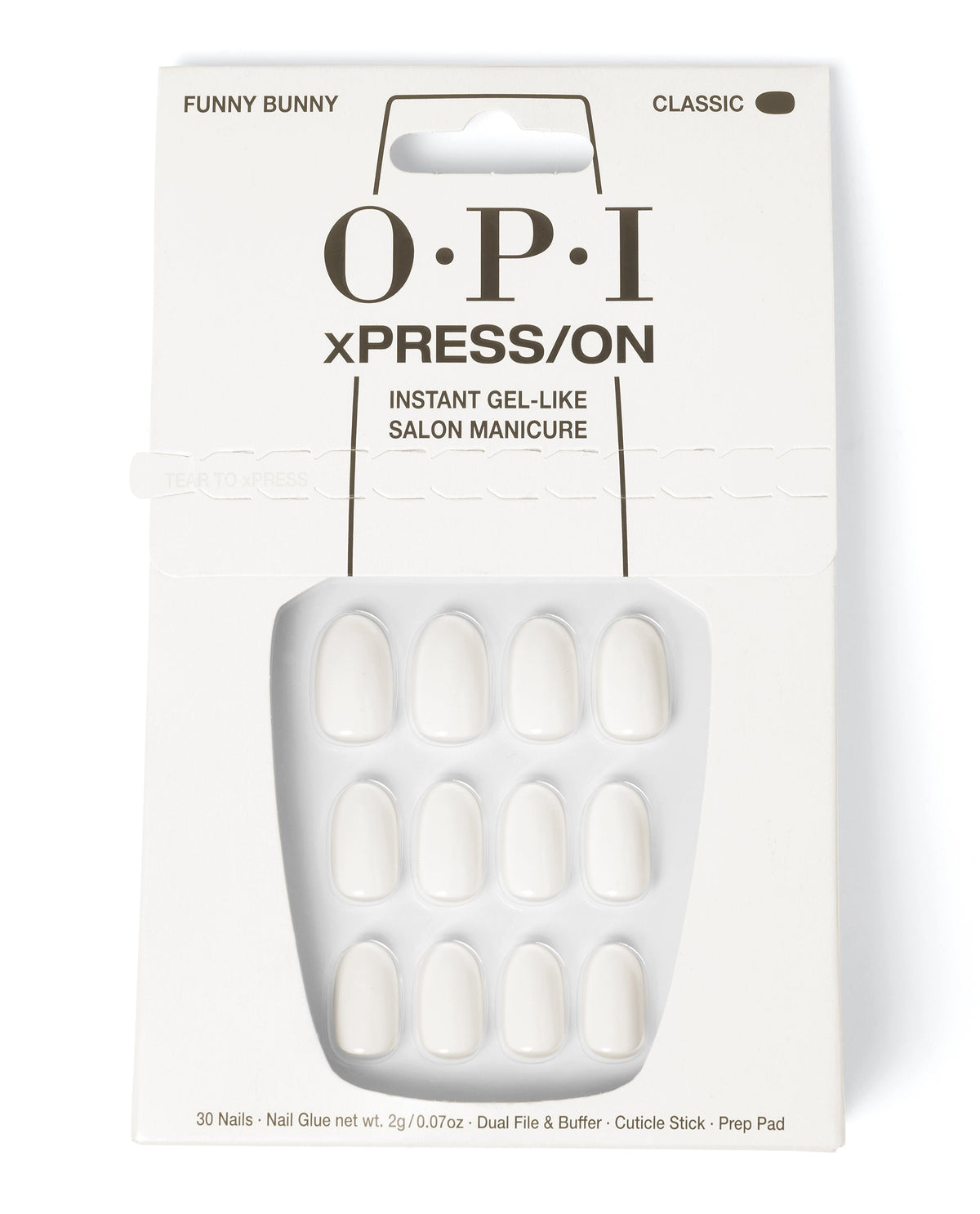 OPI xPRESS/ON — Funny Bunny – Short, official OPI product image