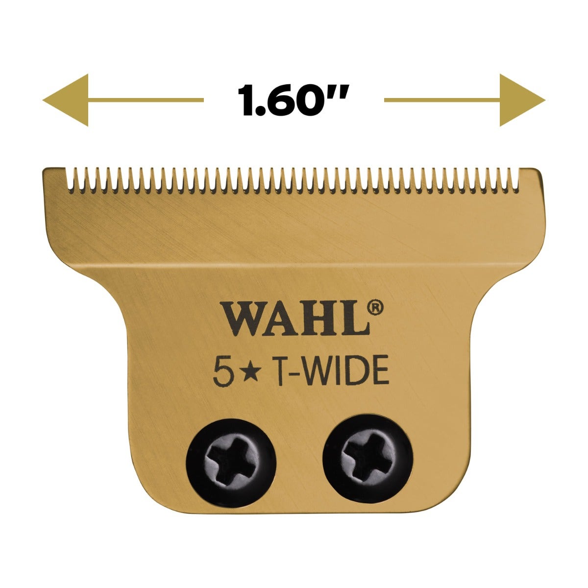 Wahl T-Wide Gold Plated Blade Set – #52147 — product image 5