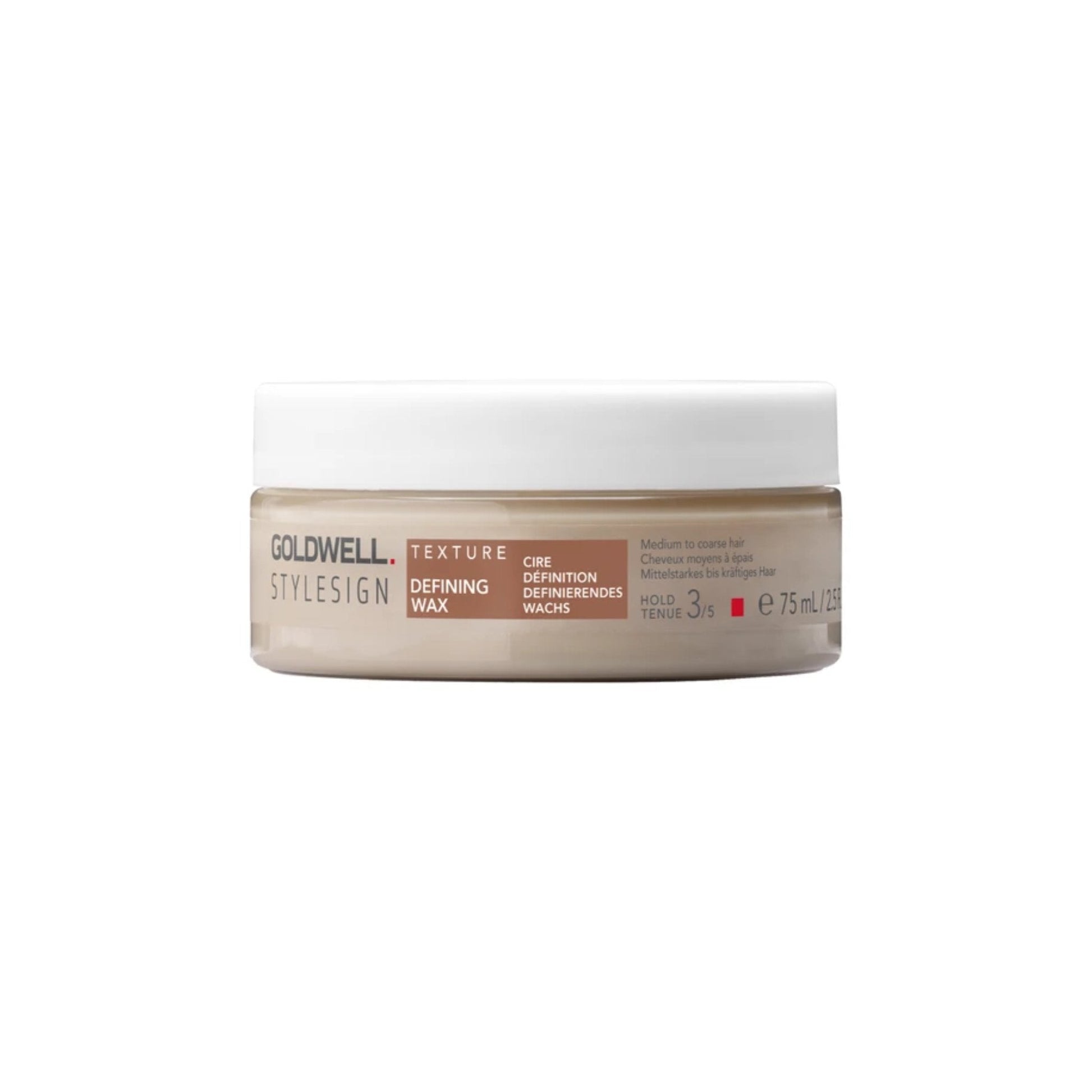 Goldwell StyleSign Defining Wax 75ml – Pliable Definition and Shine – product on white background