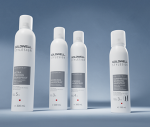 Goldwell StyleSign Compressed Working Hairspray 150ml – Flexible Hold – official current packaging