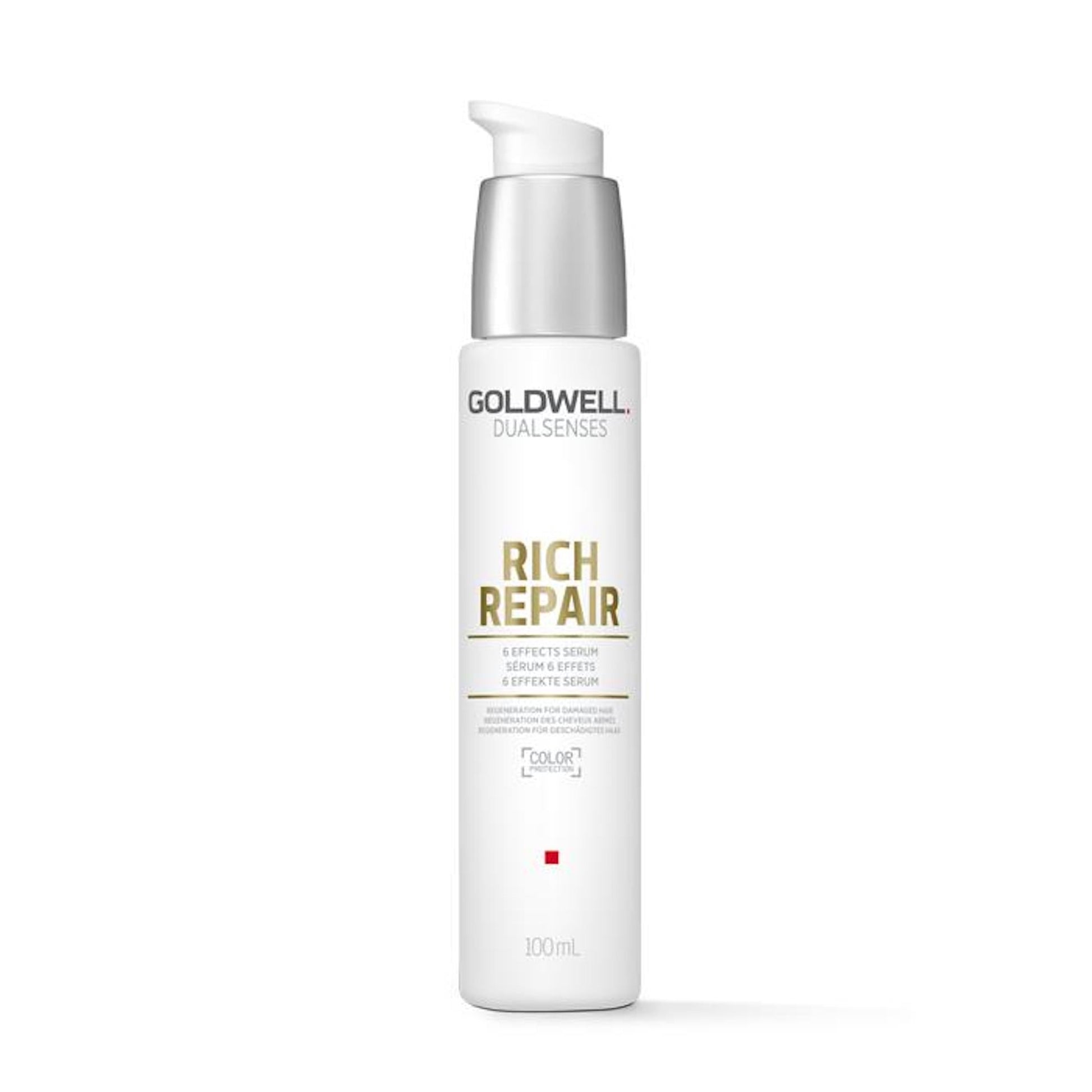 Goldwell Dualsenses Rich Repair 6 Effects Serum 100ml – Six Benefits – product on white background