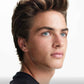 American Crew Grooming Cream — model wearing a smooth side-part style created with Grooming Cream