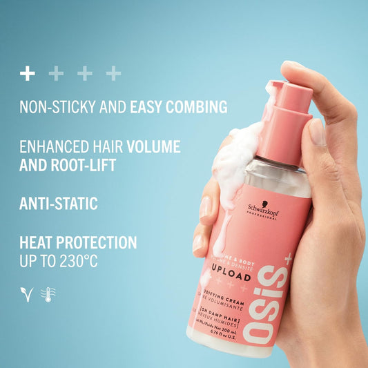 OSiS+ Upload Bodifying Cream – Lightweight Volume & Heat Protection in One