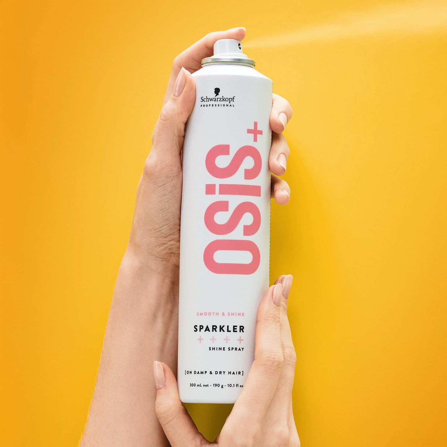 OSiS+ Sparkler – 300ml Shine Hairspray for Instant Gloss & Lightweight Detangling