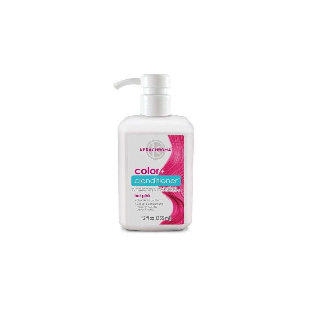 Kerachroma Color + Clenditioner Hot Pink 355 ml