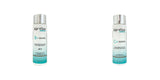 Keraspa S+ & C+ Sulfate-Free Shampoo & Anti-Frizz Conditioner Duo — 300 ml shampoo and 300 ml conditioner bottles side by side, distributor photographs on white