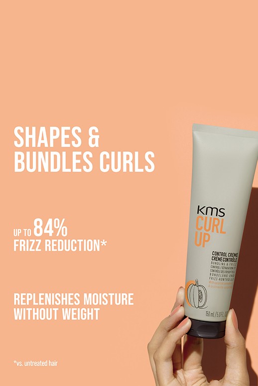 KMS CurlUp Control Creme – 150ml — official KMS product image 3