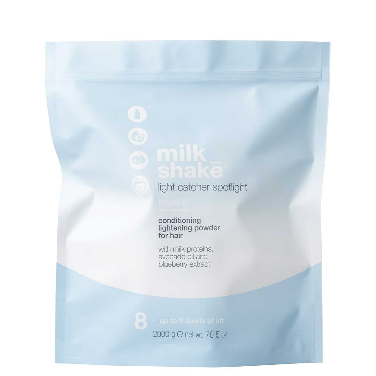 milk_shake Light Catcher Spotlight Deco Powder — 2 kg brand packshot, plain background