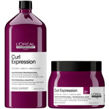 L’Oréal Professionnel Duo – Curl Expression Intense Hydration Cream Shampoo 1500ml + Rich Intensive Hydrating Mask 500ml | L’Oréal Professionnel | ProHair.ca