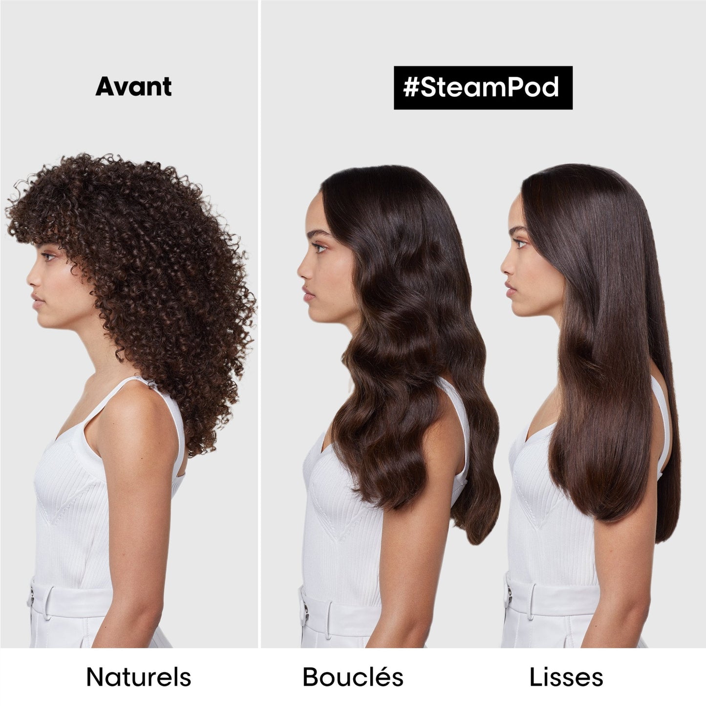 L'Or√©al. Ensemble Steampod 4.0 & S√©rum