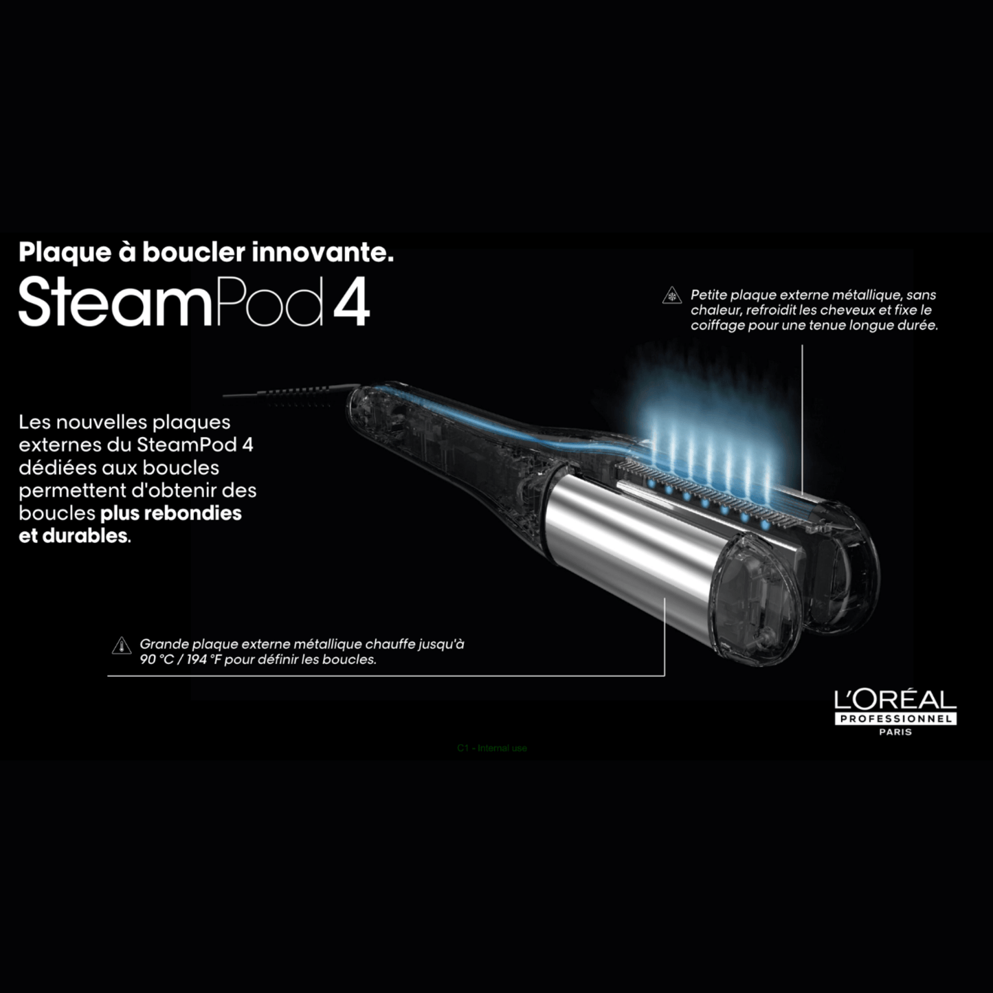 L'Or√©al. Fer √† Vapeur Steampod 4.0