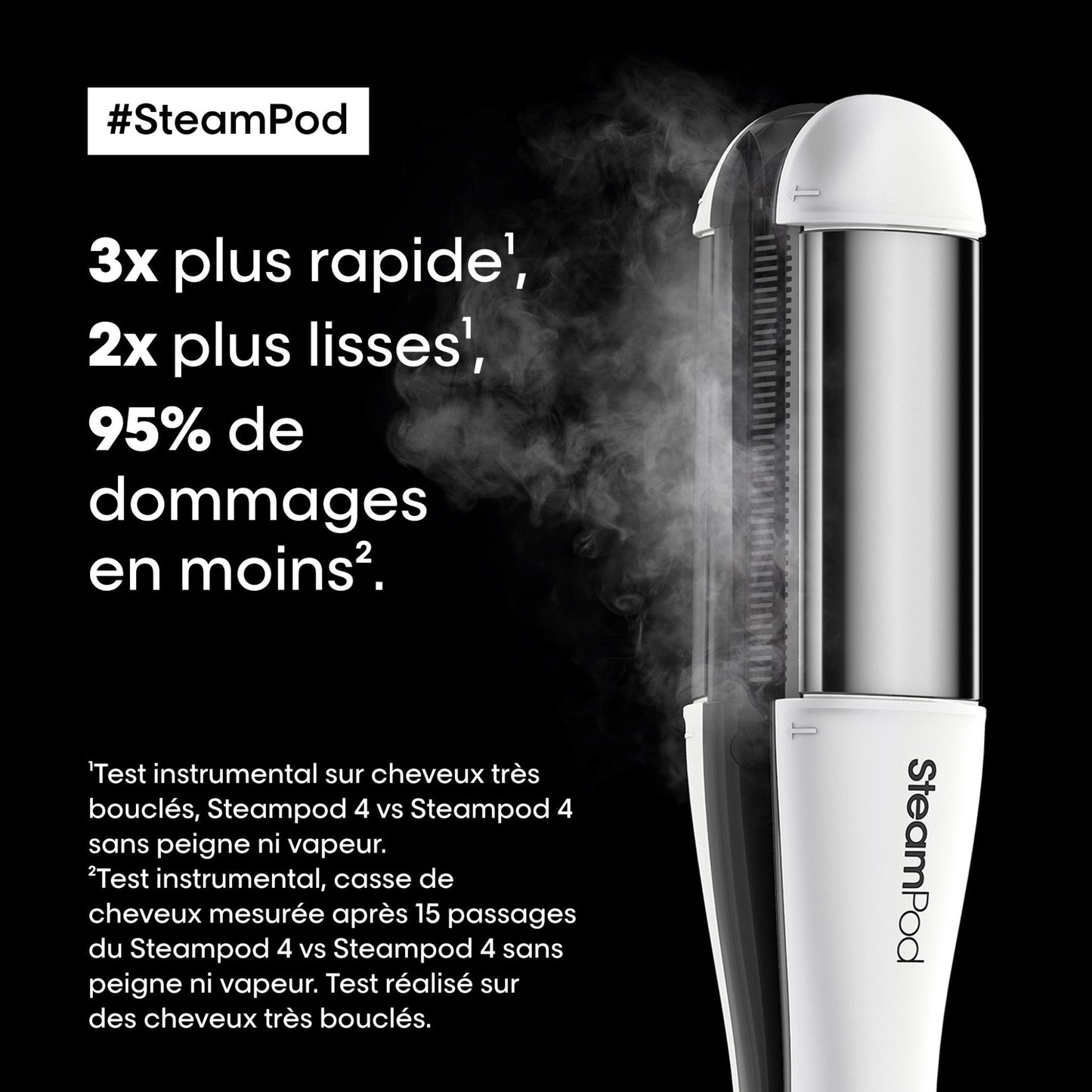 L'Or√©al. Fer √† Vapeur Steampod 4.0
