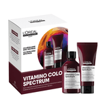 L'Oréal Professionnel Vitamino Color Spectrum Spring Kit 2026 — gift box with the 300 ml shampoo and the 200 ml deep conditioner, front of pack