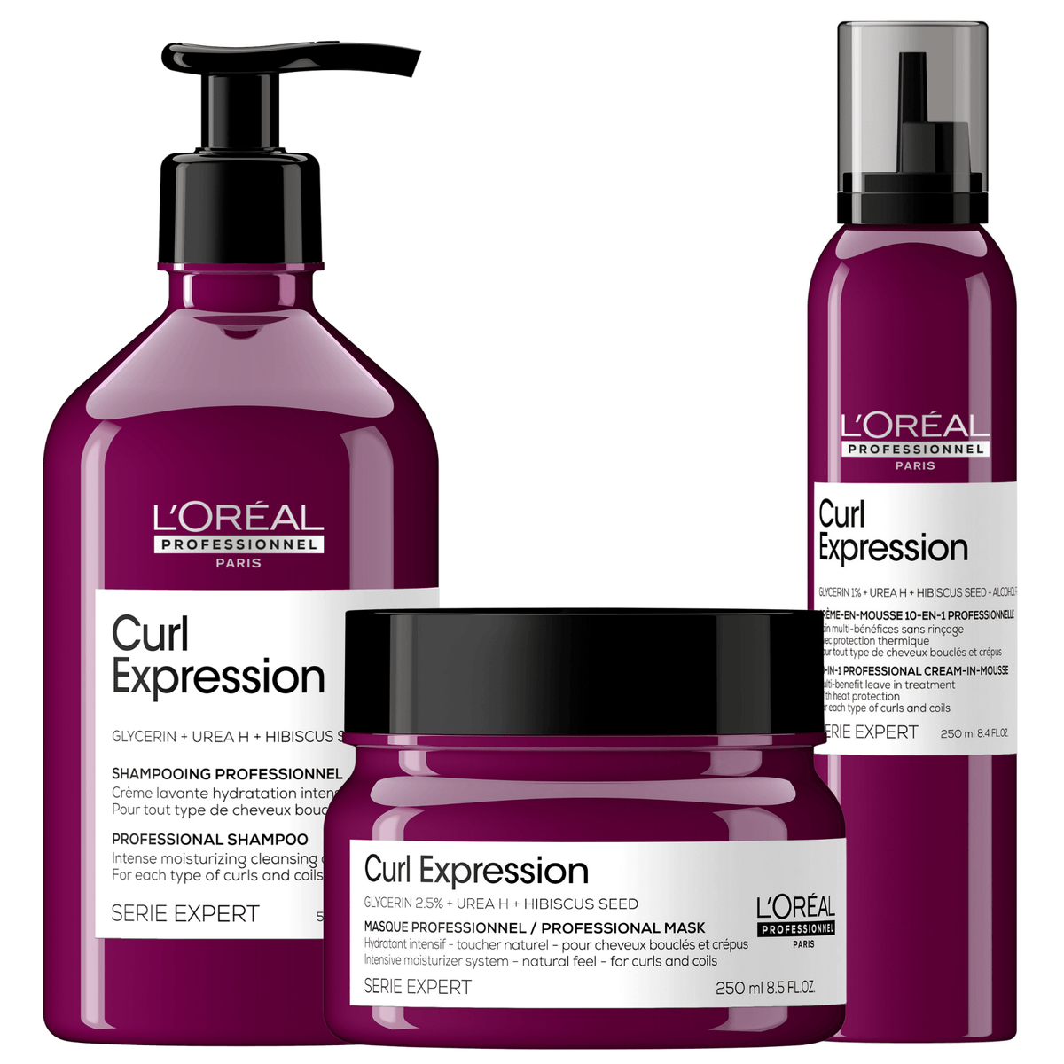 L’Oréal Professionnel Série Expert Curl Expression – Intensive Hydration Care Set | L’Oréal Professionnel | ProHair.ca