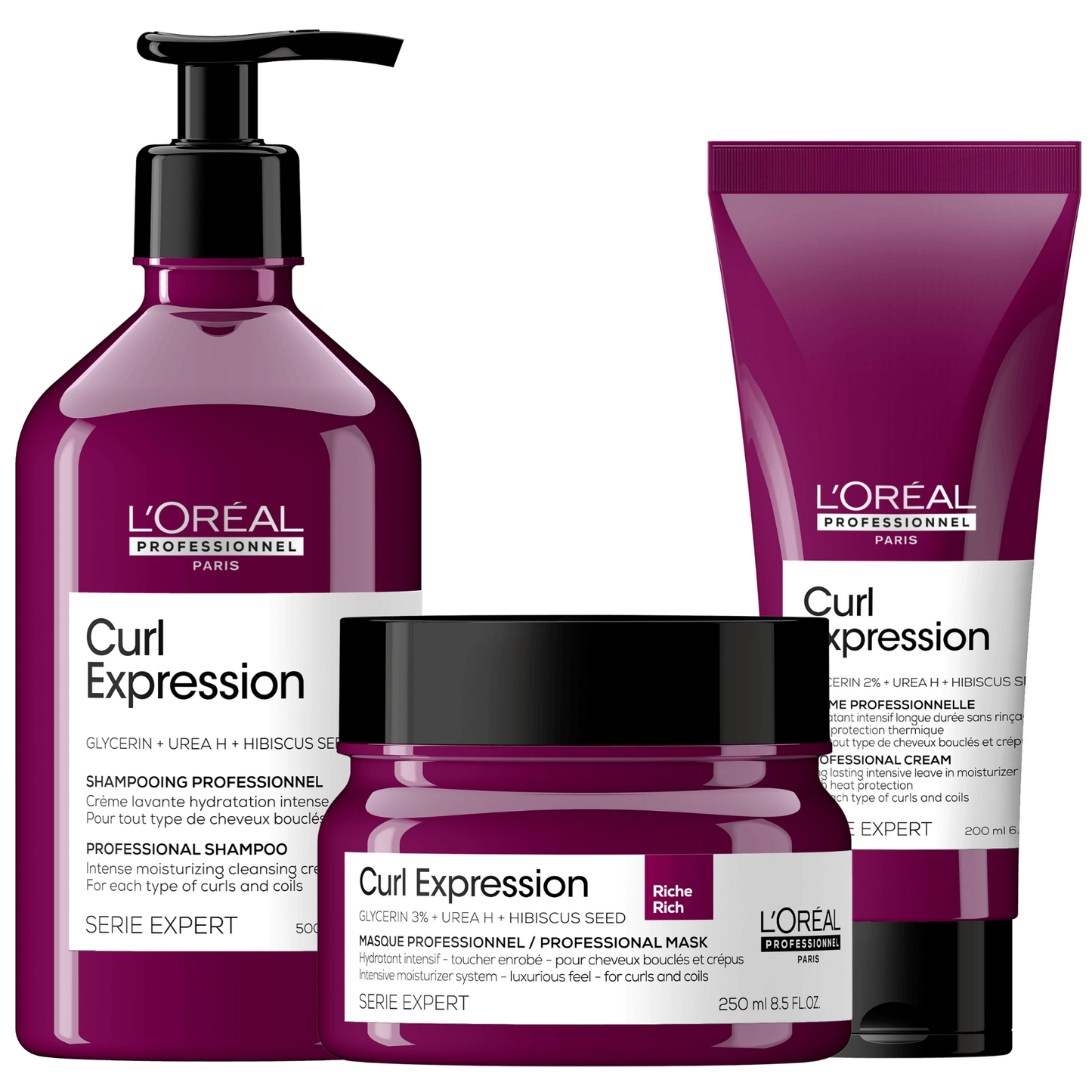 L’Oréal Professionnel Série Expert Curl Expression – Rich Moisture Nourishing Care Set | L’Oréal Professionnel | ProHair.ca