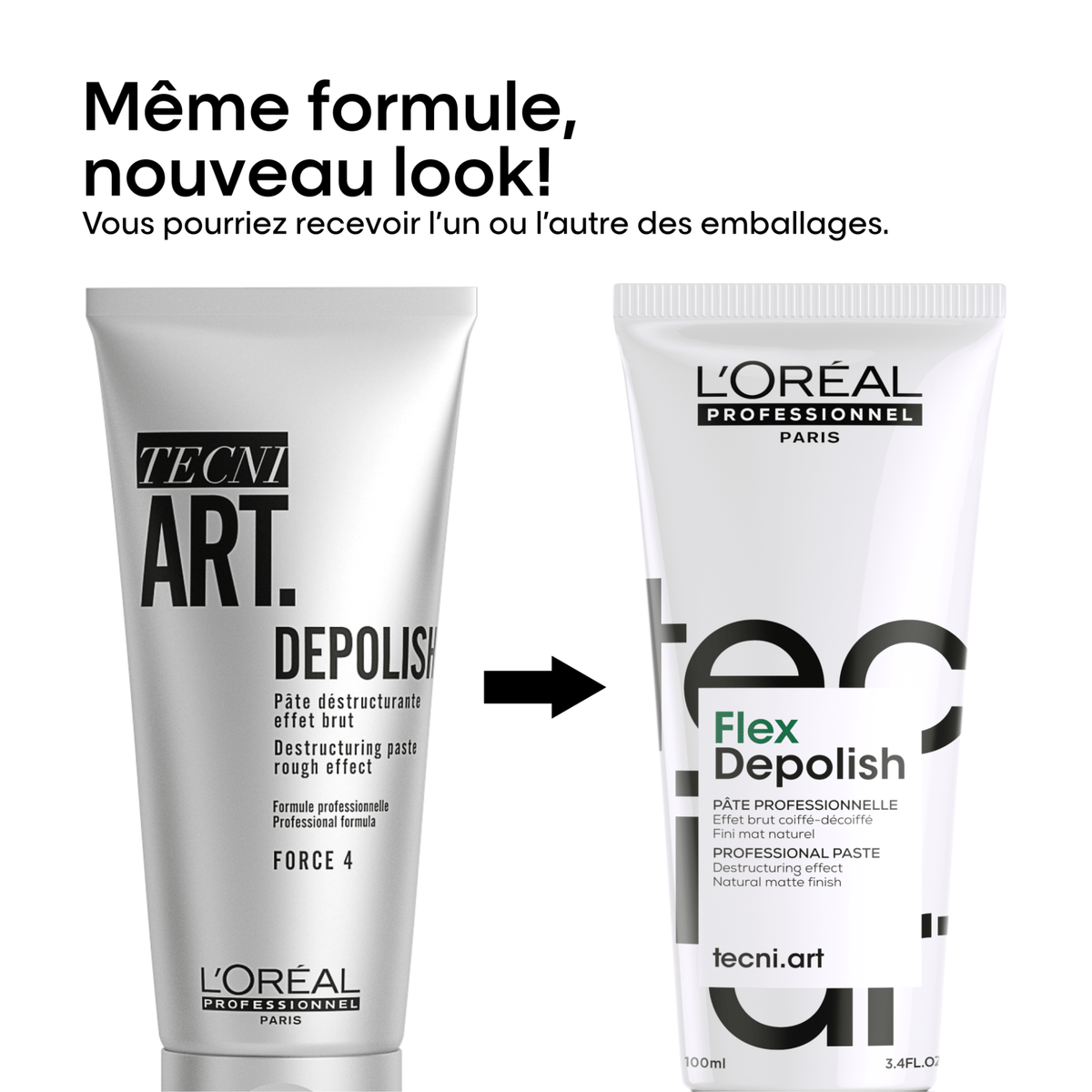 L'Or√©al. Tecni.Art Flex P√¢te Mate Depolish - 100 ml | L'Or√©al | ProHair.ca