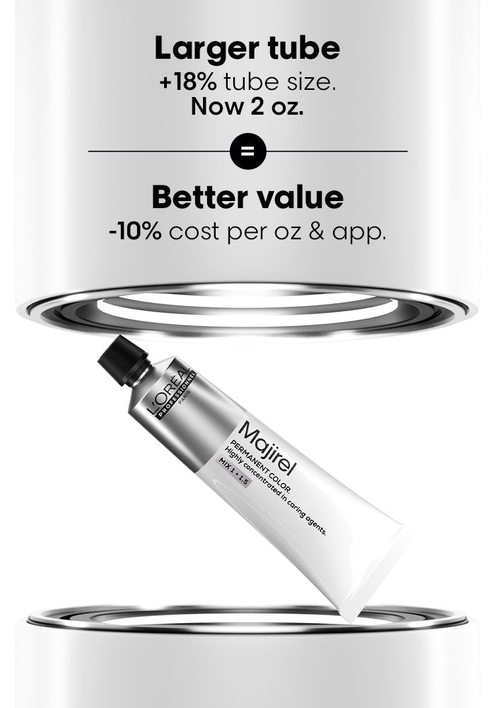 L'Oréal Professionnel Majirel Permanent Colour Crème – True-to-Tone Shades with 100% Grey Coverage — brand claim panel (3)
