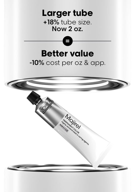 L'Oréal Professionnel Majirel Permanent Colour Crème – True-to-Tone Shades with 100% Grey Coverage — brand claim panel (3)