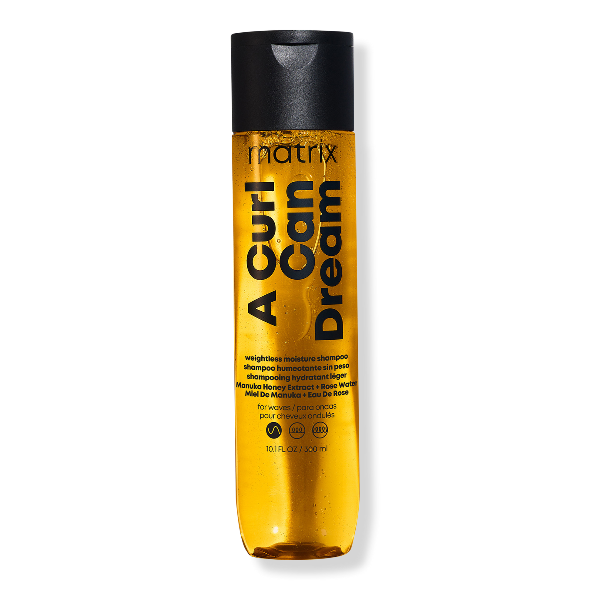 Matrix A Curl Can Dream Wave Weightless Shampoo 300 ml — yellow bottle, front label