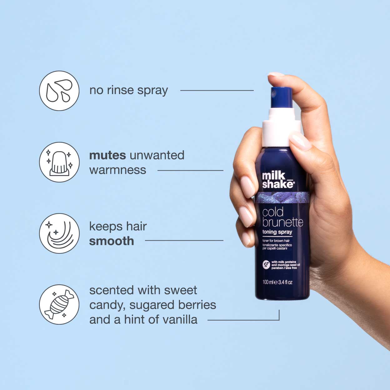 milk_shake Toning Spray — Cold Brunette — key features