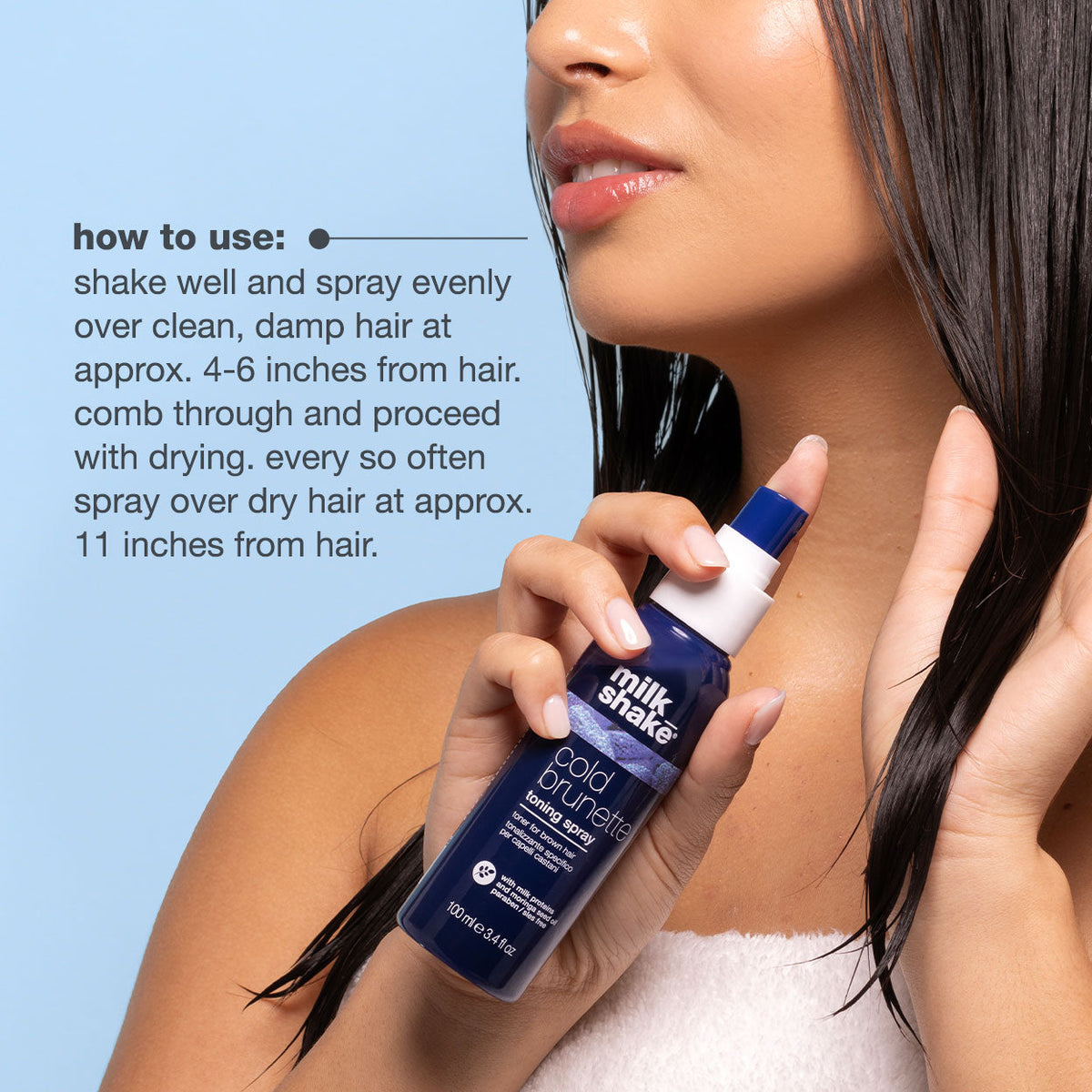 milk_shake Toning Spray — Cold Brunette — how to use