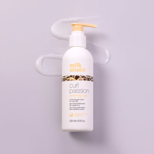 Styling fluid for curly hair