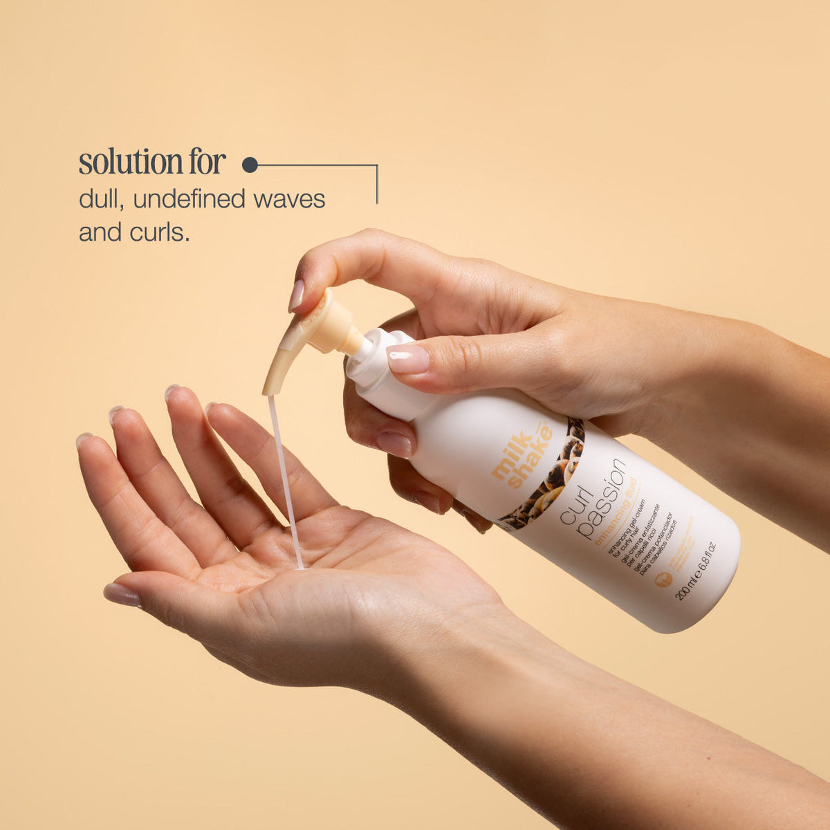 milk_shake Enhancing Fluid Strengthening Gel Cream for Curly Hair — the solution for
