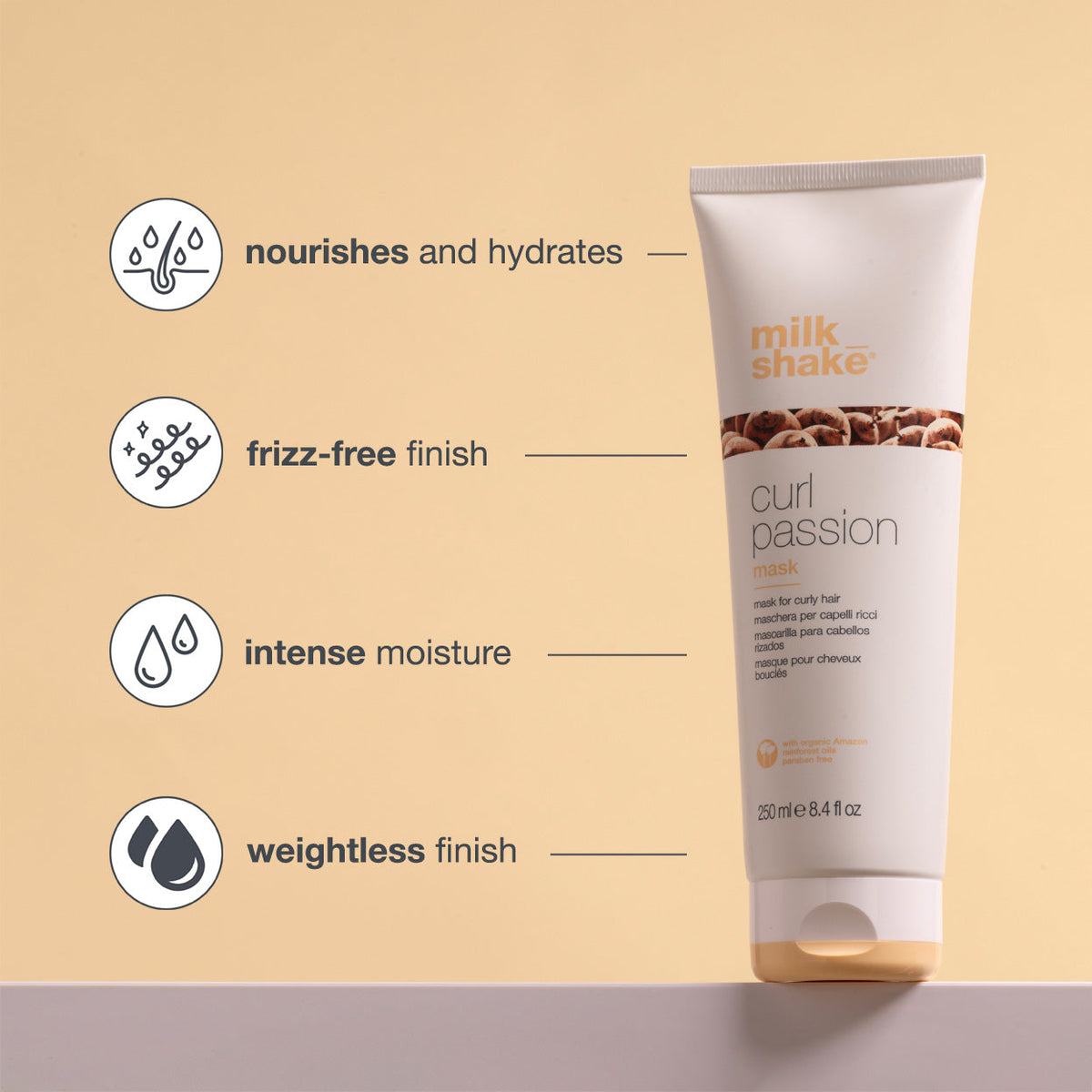 milk_shake Mask for Wavy and Curly Hair — key benefits