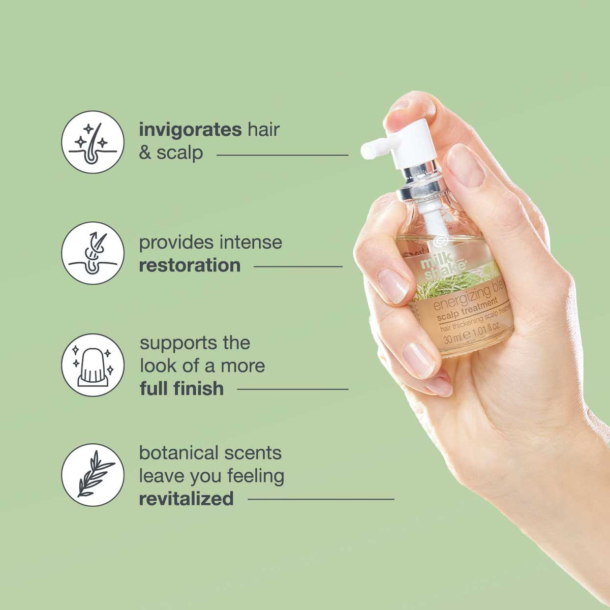 milk_shake Scalp Care Energizing Blend Treatment — key benefits
