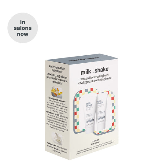 milk_shake Mini Duo 2026 — everlasting bonds shampoo 50 ml brand packshot, plain background