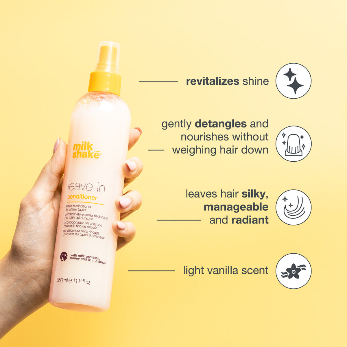 milk_shake Leave In Conditioner Treatment — key benefits