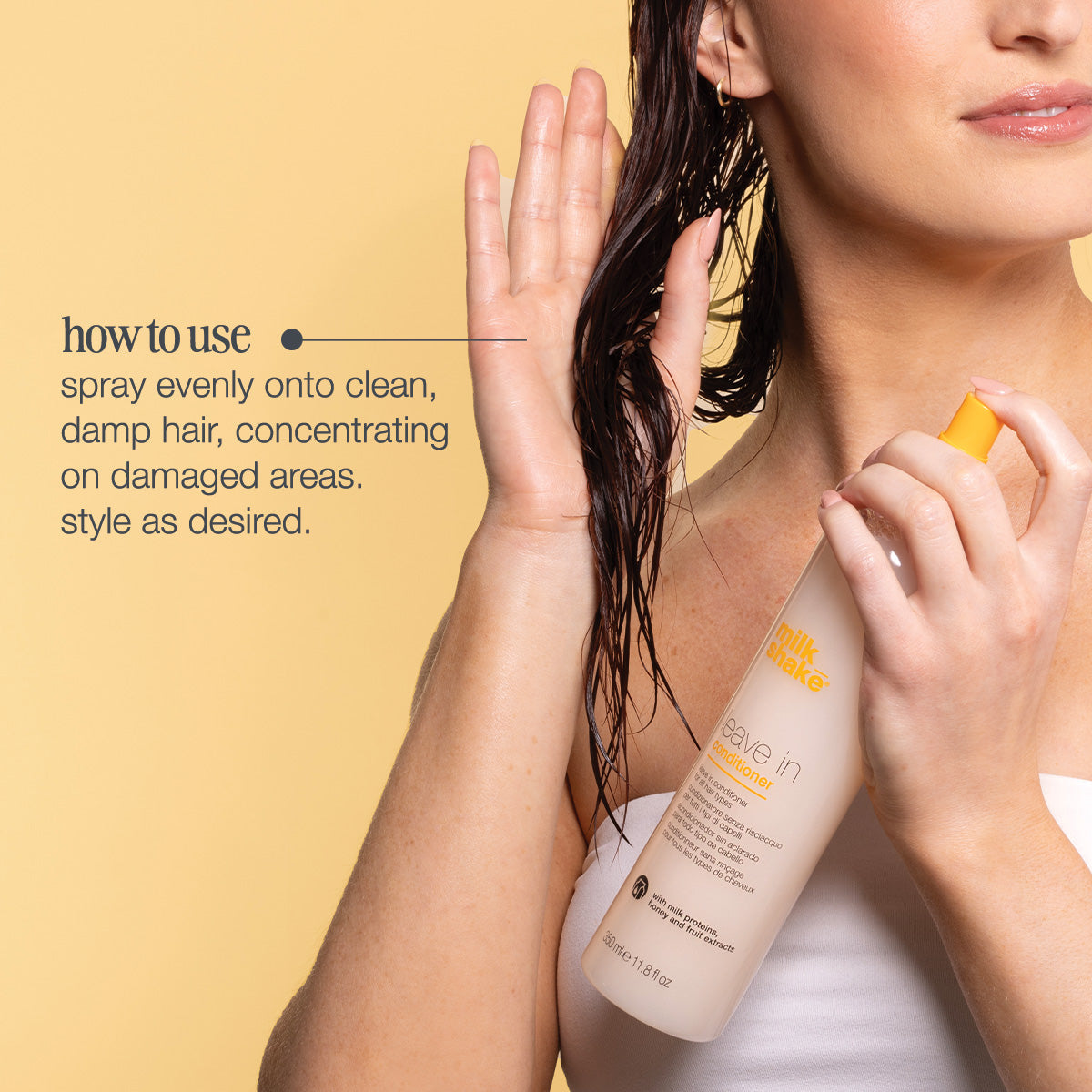 milk_shake Leave In Conditioner Treatment — how to use