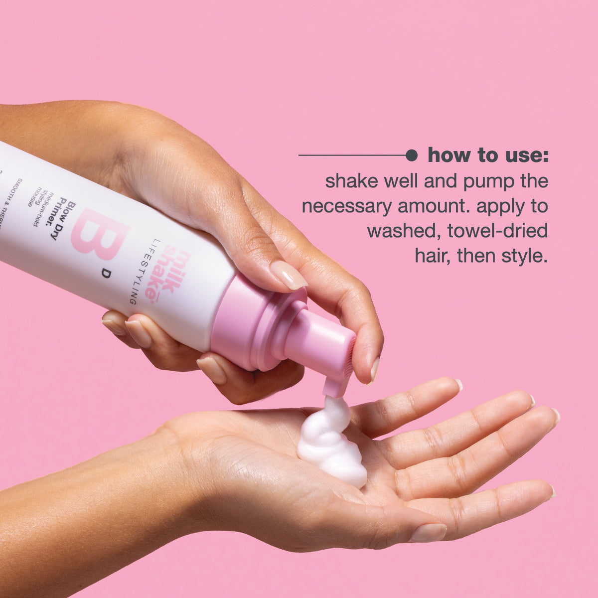 milk_shake Blow Dry Primer – Heat Protection & Shine