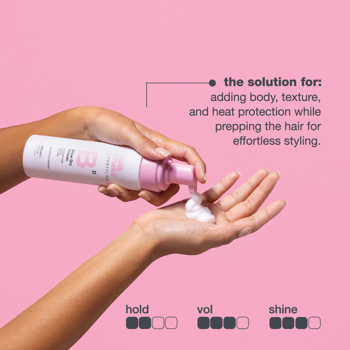 milk_shake Blow Dry Primer – Heat Protection & Shine