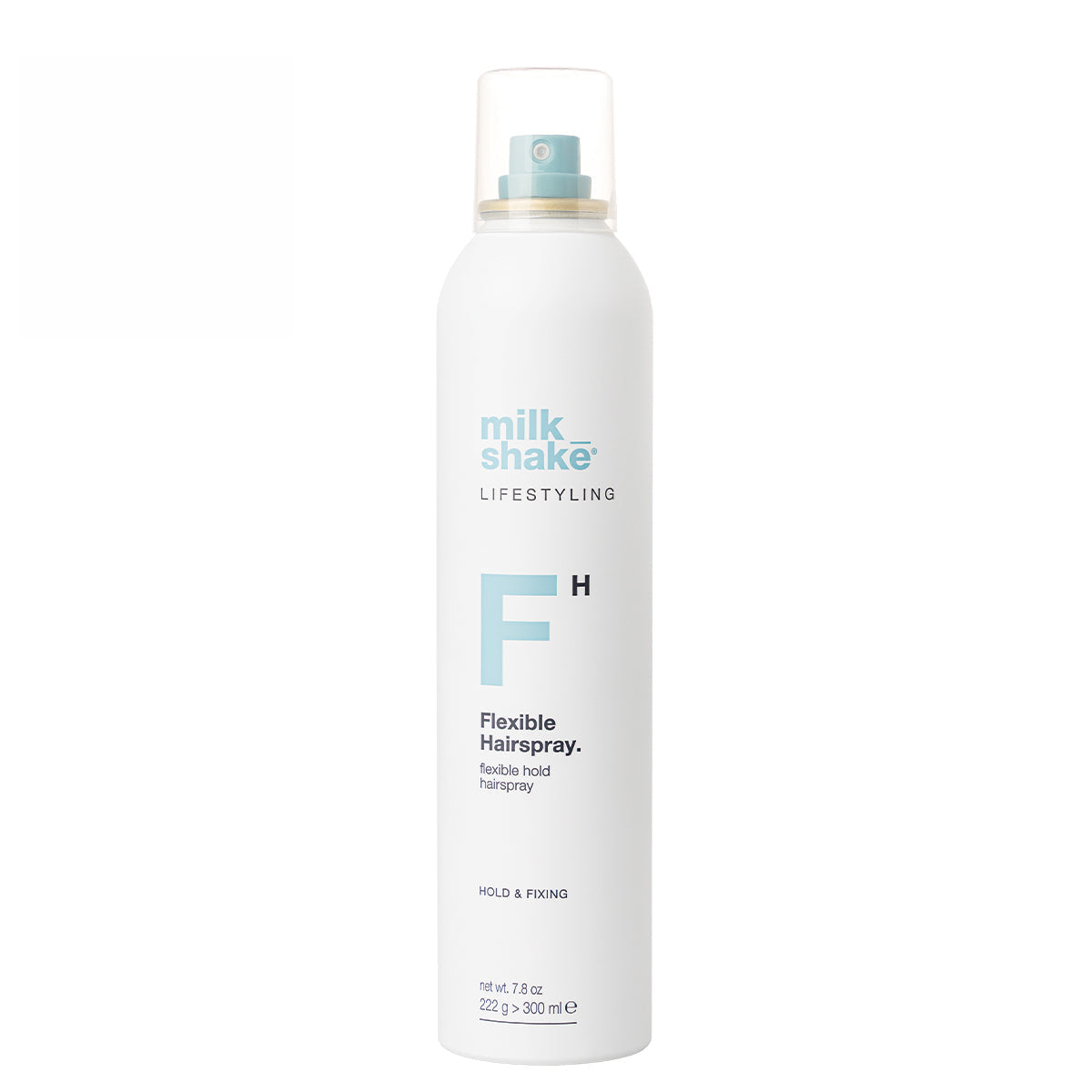 milk_shake Lifestyling Fabulous Flexible Hold Hairspray — brand packshot, plain background