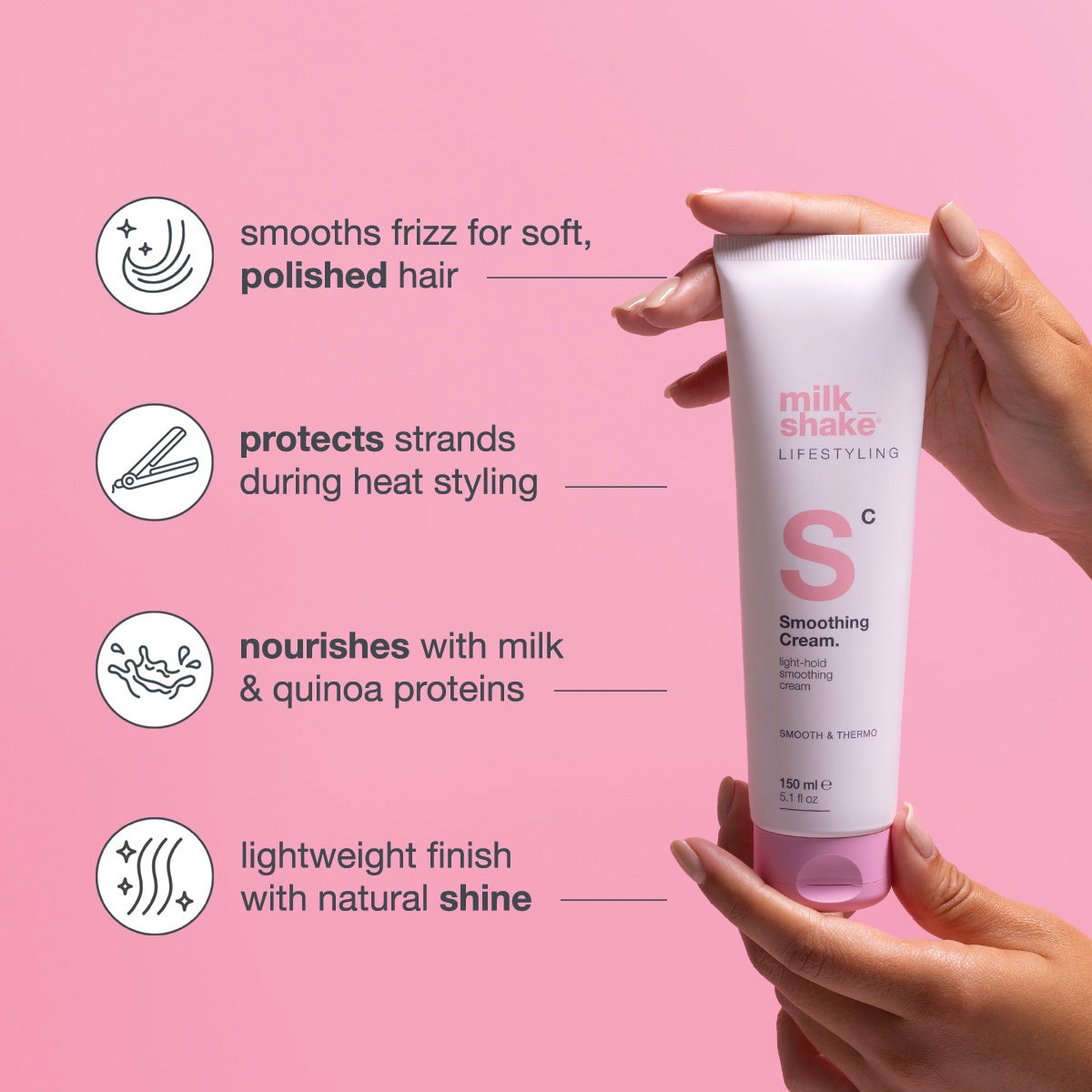 milk_shake Smoothing Cream – Soft Hold Frizz Control