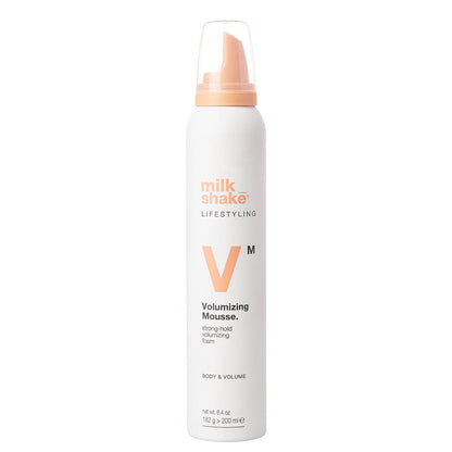 milk_shake Lifestyling Volumizing Mousse Strong Hold — brand packshot, plain background