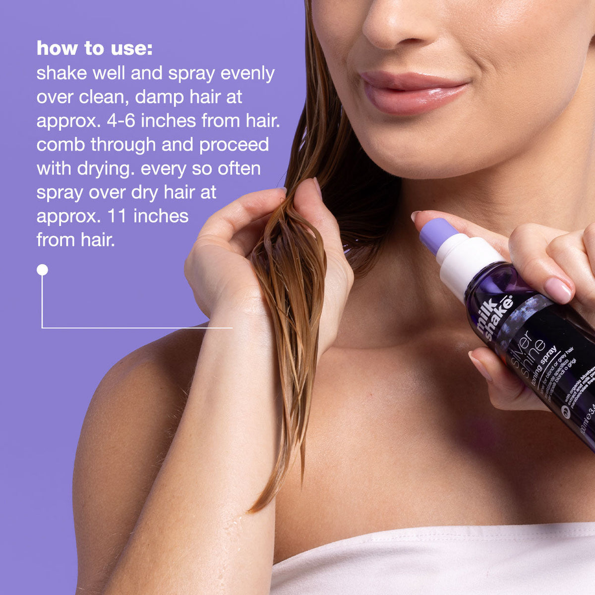 milk_shake Toning Spray — Silver Shine — how to use