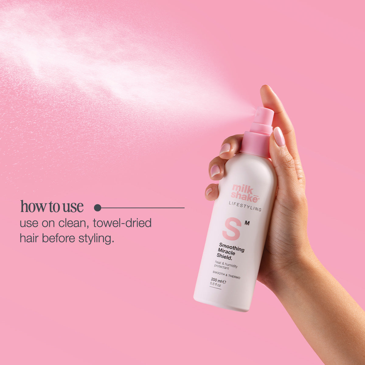 milk_shake Lifestyling Smoothing Miracle Shield — how to use